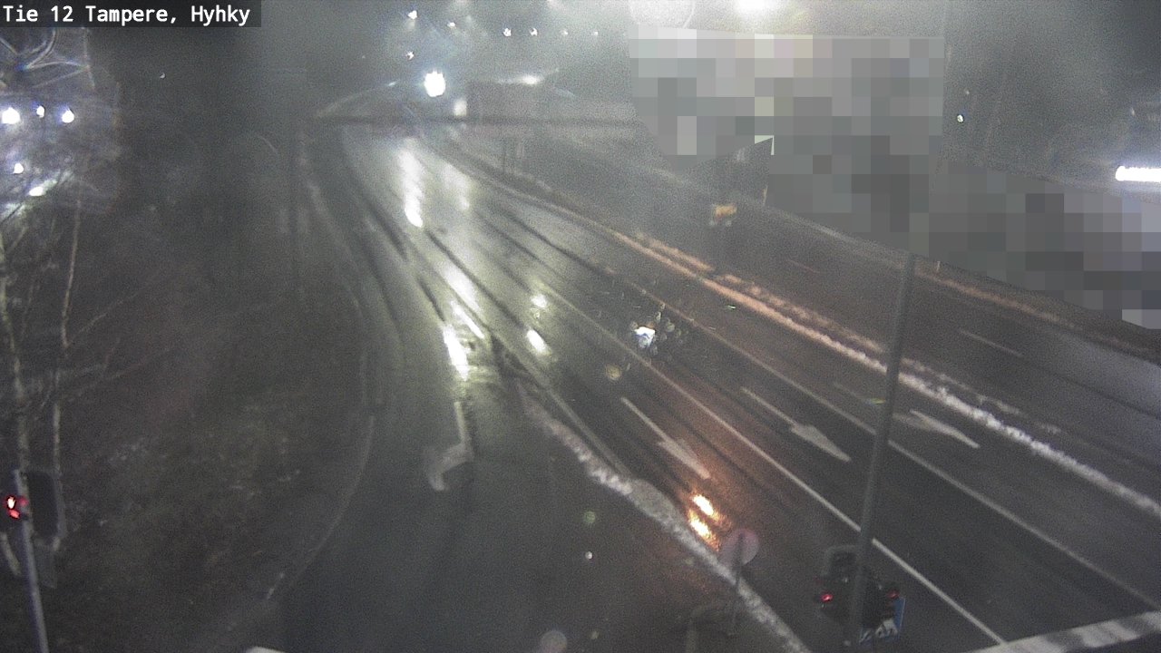 Weather Camera Image Väg 12 Tammerfors, Hyhky, Tampere, Pirkanmaa