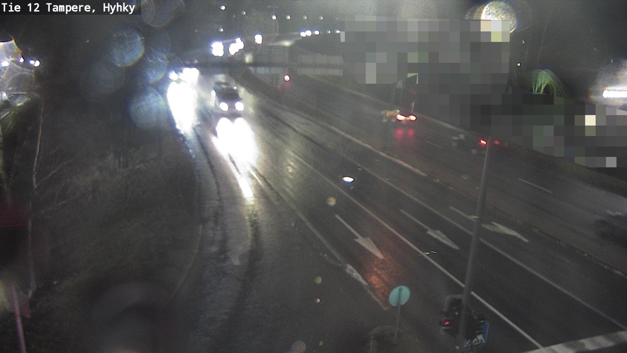 Weather Camera Image Road 12 Tampere, Hyhky, Tampere, Pirkanmaa
