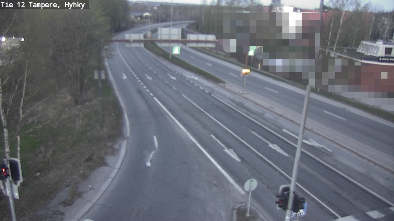 Weather Camera Image Road 12 Tampere, Hyhky, Tampere, Pirkanmaa