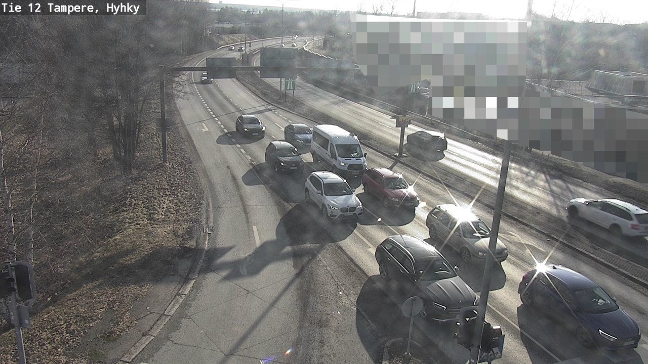 Kelikamerat Kuva Tie 12 Tampere, Hyhky, Tampere, Pirkanmaa