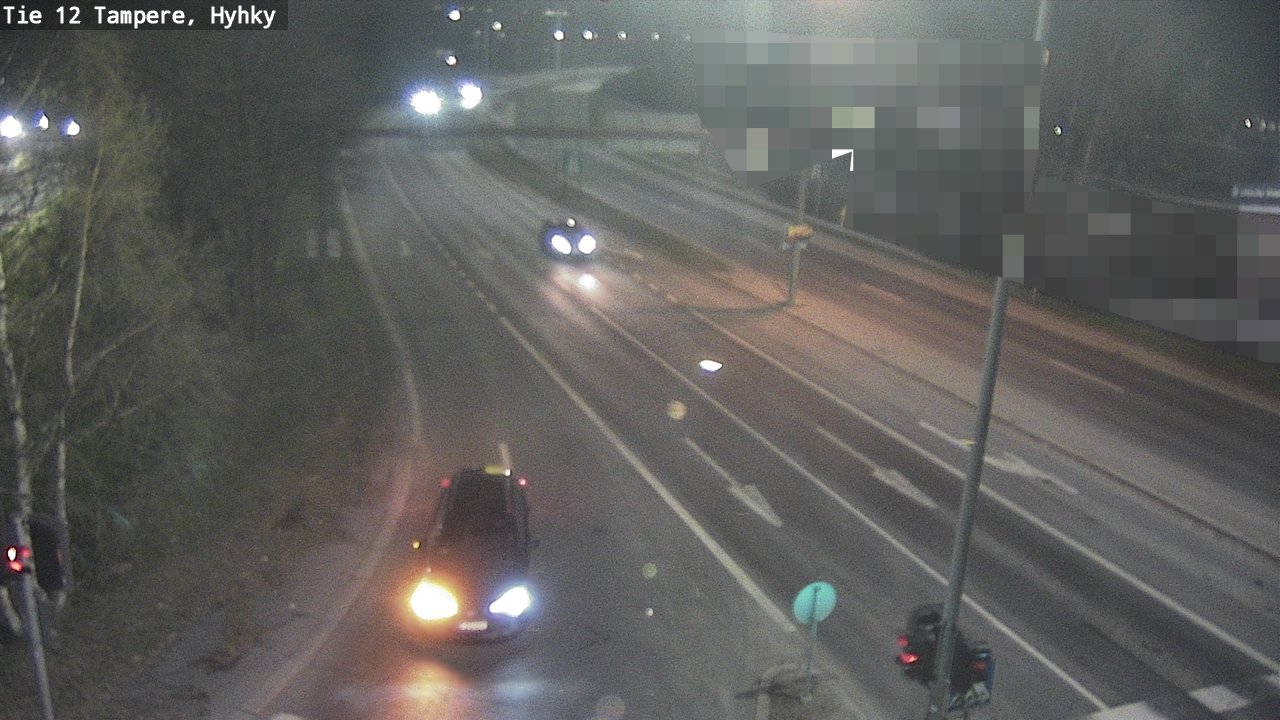 Weather Camera Image Road 12 Tampere, Hyhky, Tampere, Pirkanmaa