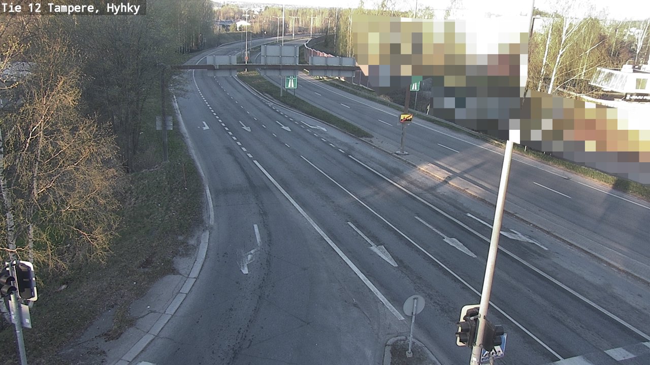 Weather Camera Image Road 12 Tampere, Hyhky, Tampere, Pirkanmaa