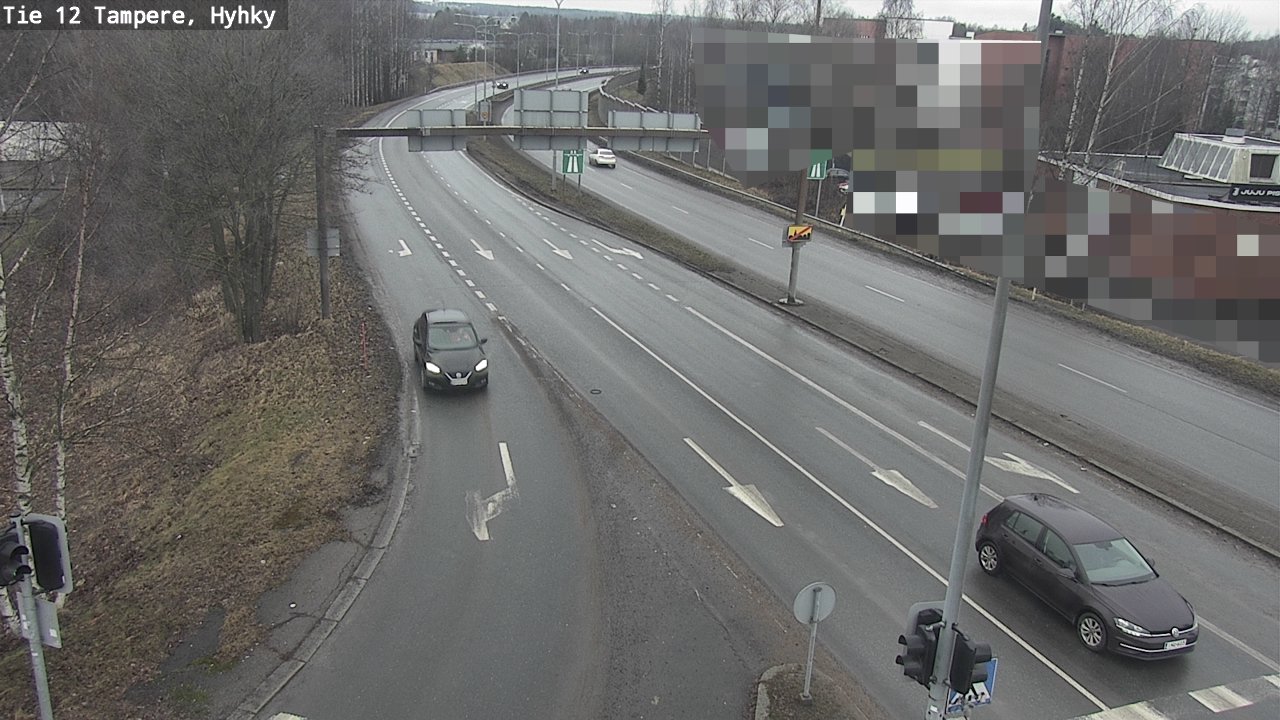 Kelikamerat Kuva Tie 12 Tampere, Hyhky, Tampere, Pirkanmaa