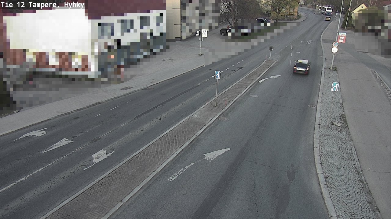 Weather Camera Image Road 12 Tampere, Hyhky, Tampere, Pirkanmaa