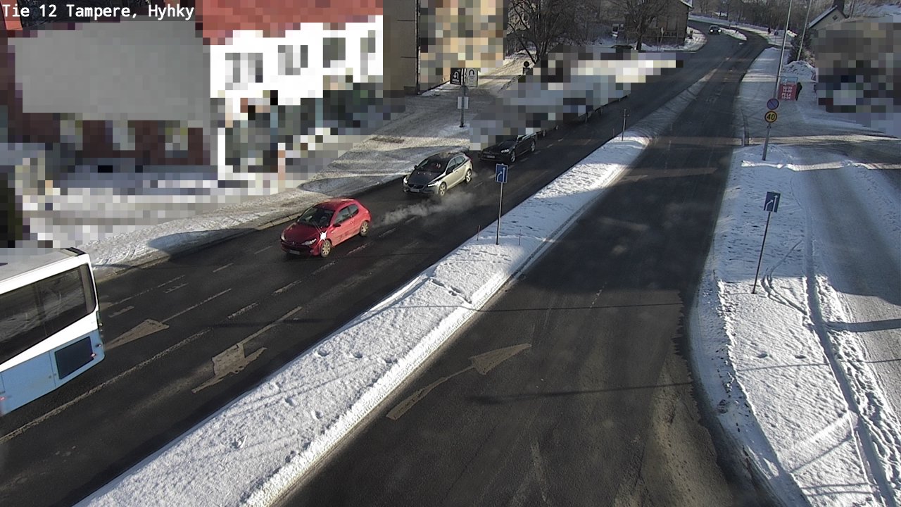 Weather Camera Image Road 12 Tampere, Hyhky, Tampere, Pirkanmaa