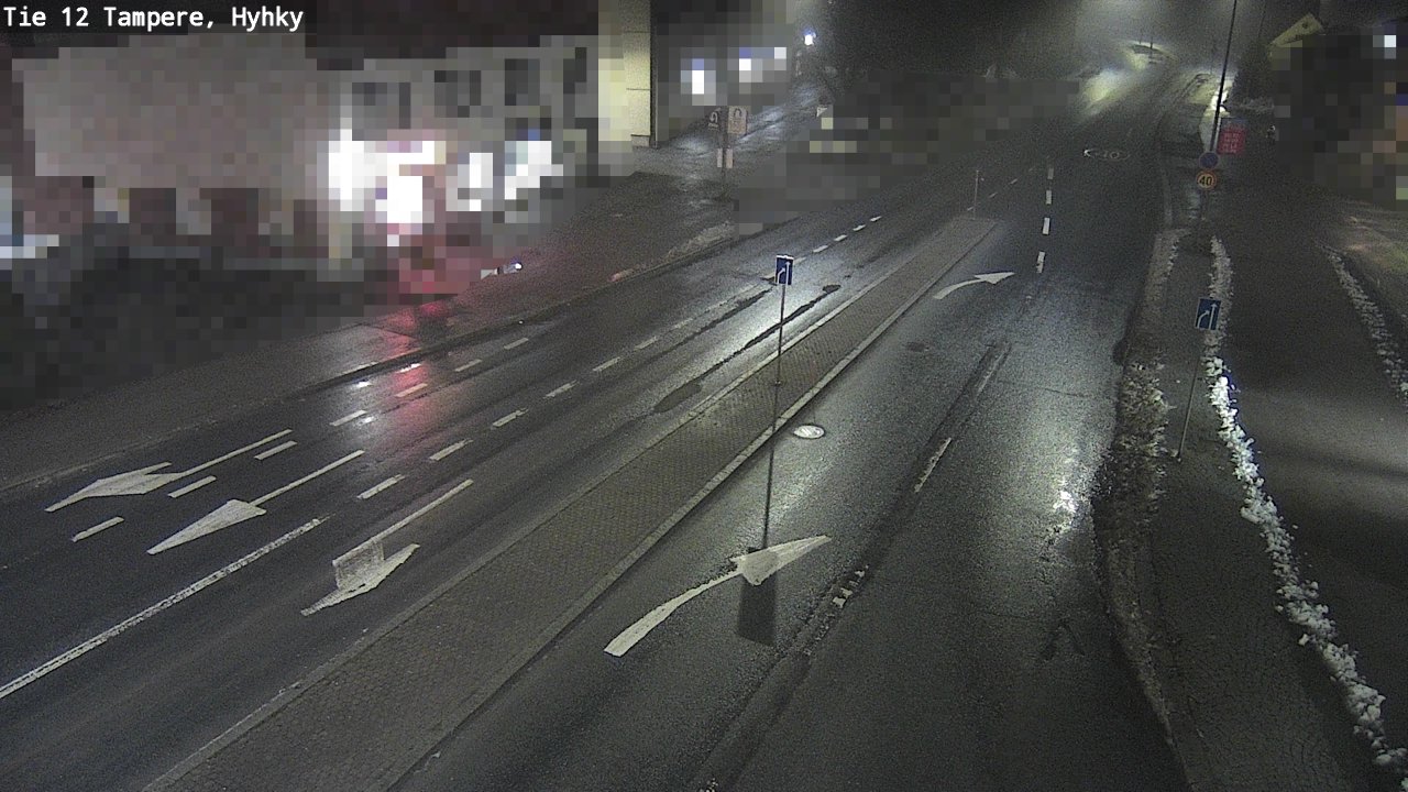Weather Camera Image Väg 12 Tammerfors, Hyhky, Tampere, Pirkanmaa