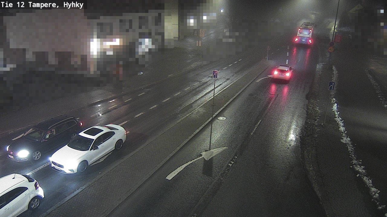 Weather Camera Image Road 12 Tampere, Hyhky, Tampere, Pirkanmaa