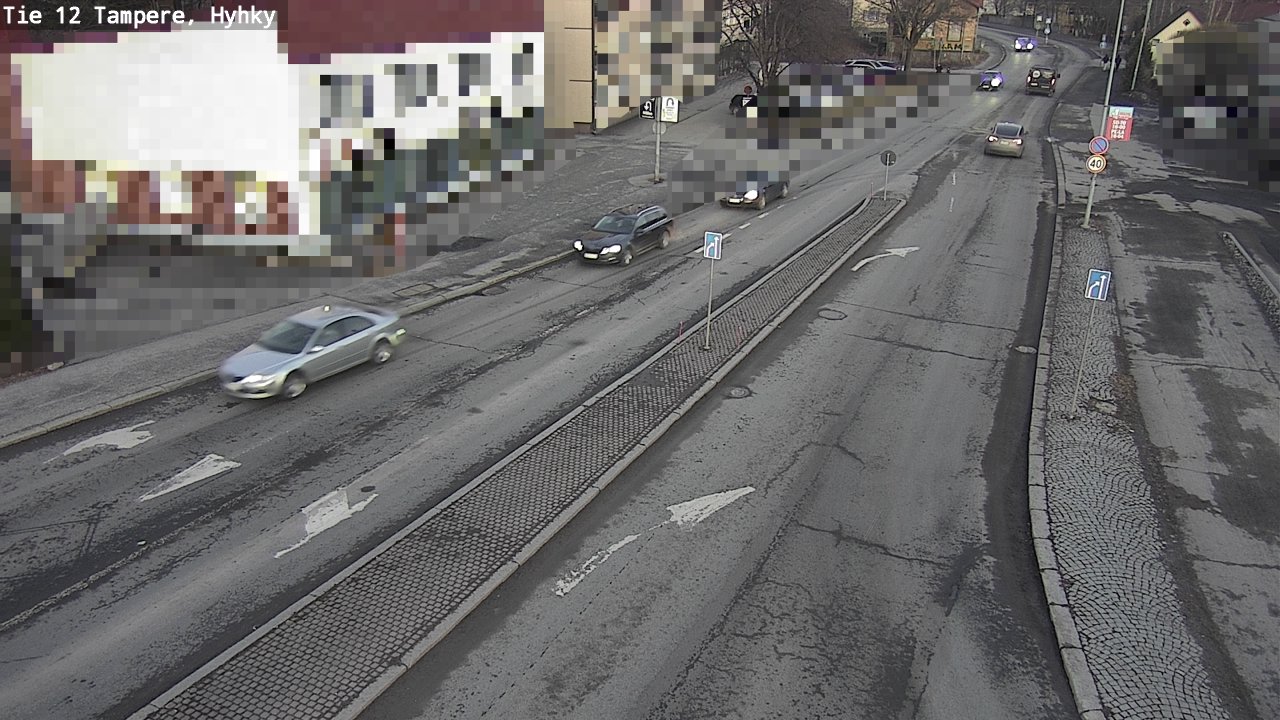 Weather Camera Image Road 12 Tampere, Hyhky, Tampere, Pirkanmaa