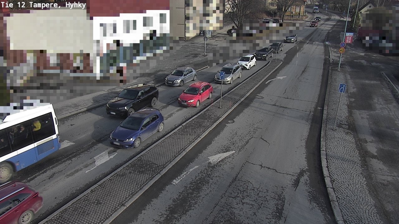 Weather Camera Image Road 12 Tampere, Hyhky, Tampere, Pirkanmaa
