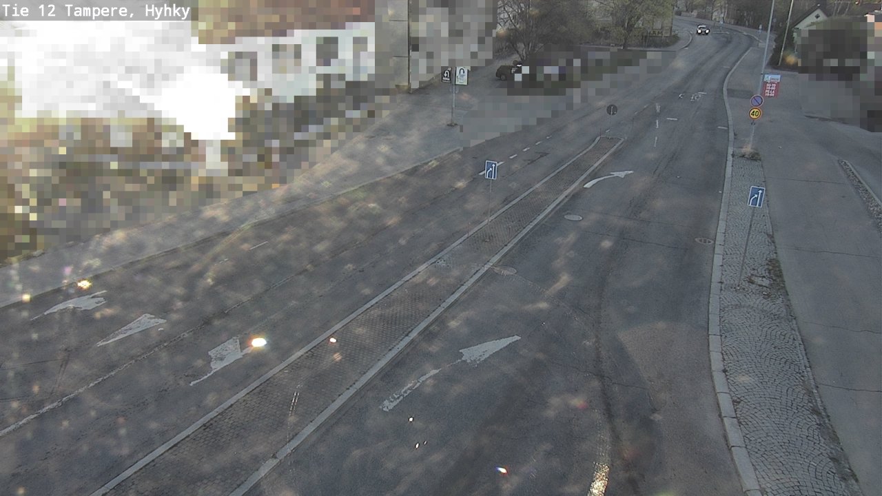 Weather Camera Image Road 12 Tampere, Hyhky, Tampere, Pirkanmaa