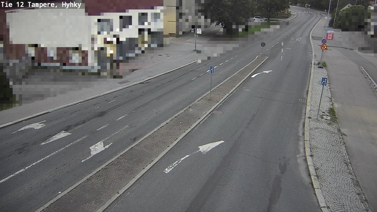Weather Camera Image Väg 12 Tammerfors, Hyhky, Tampere, Pirkanmaa