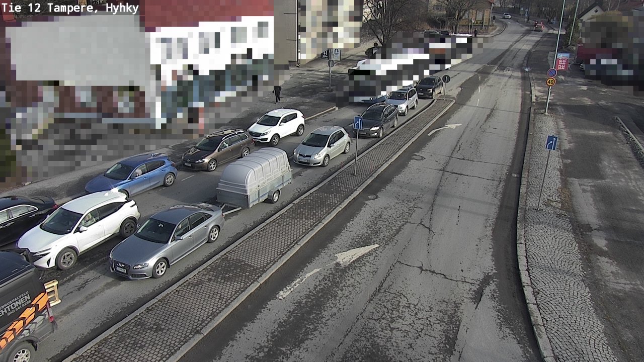 Weather Camera Image Road 12 Tampere, Hyhky, Tampere, Pirkanmaa