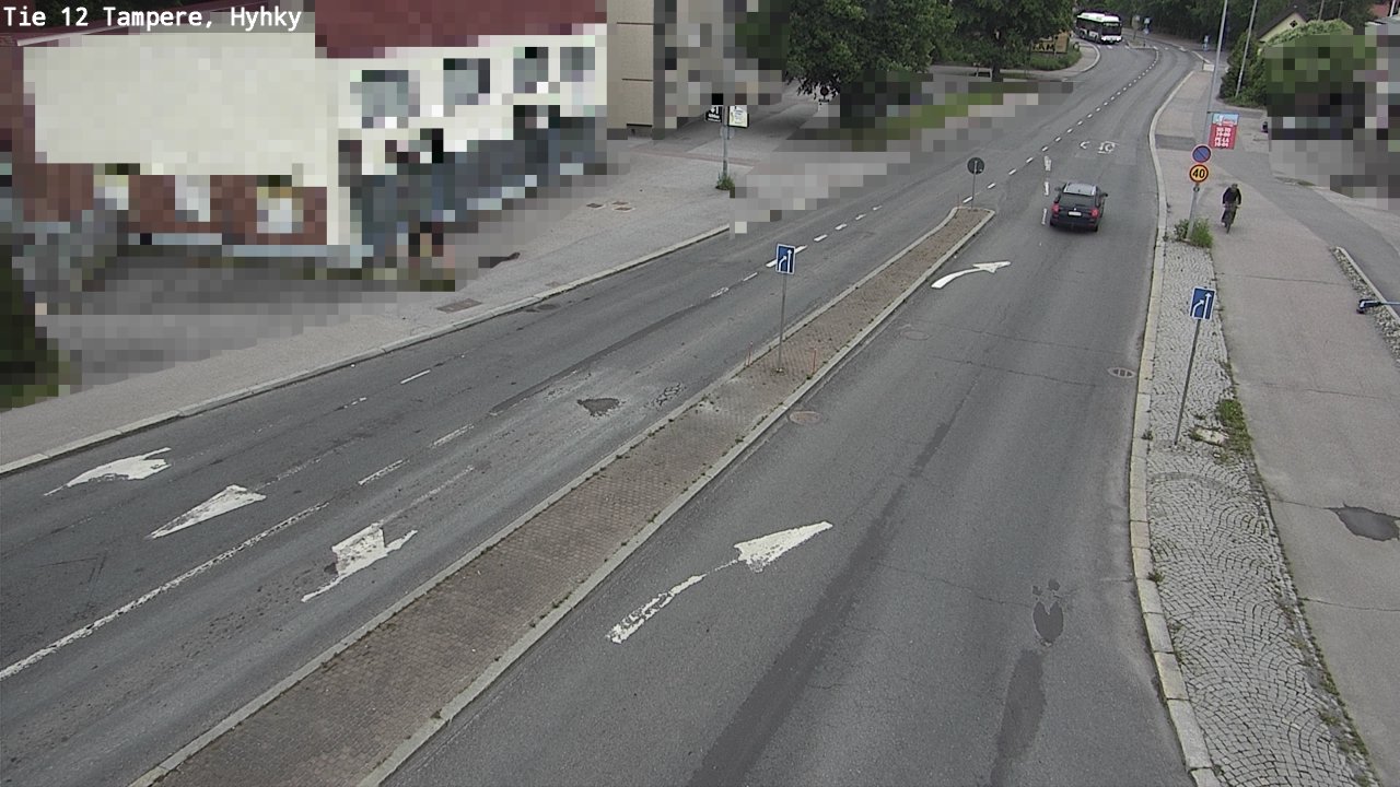 Weather Camera Image Väg 12 Tammerfors, Hyhky, Tampere, Pirkanmaa