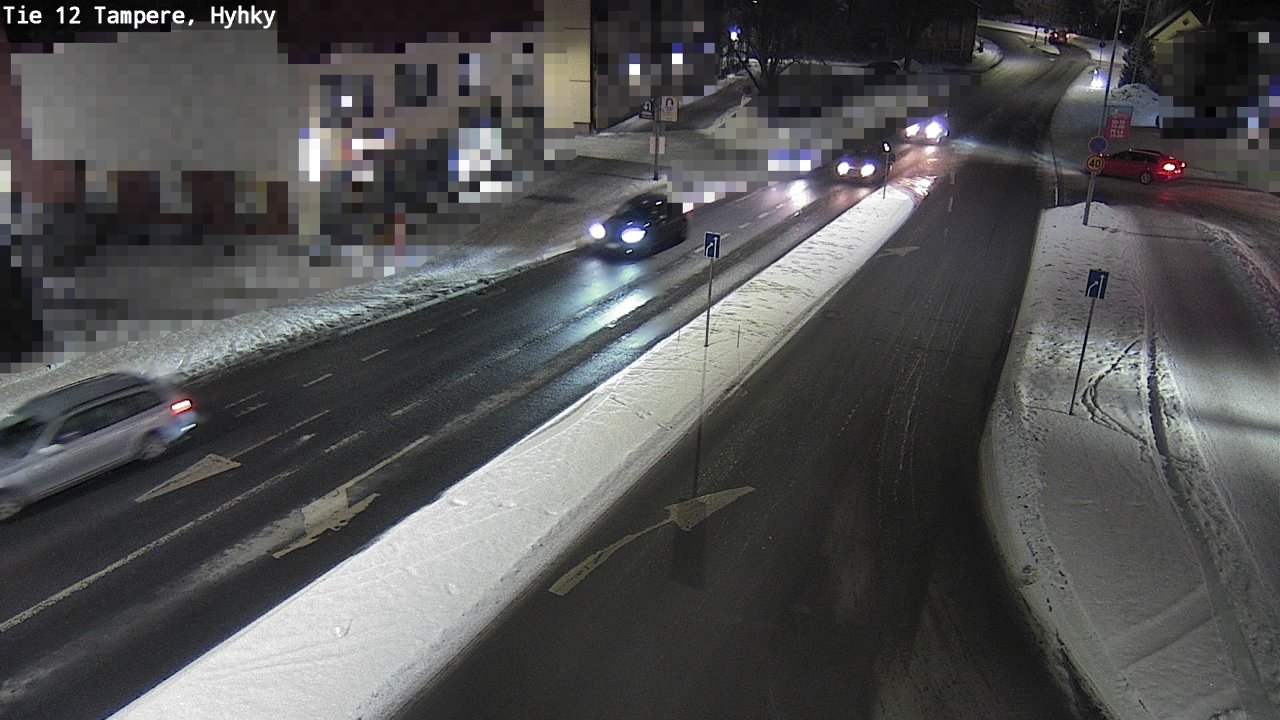 Weather Camera Image Road 12 Tampere, Hyhky, Tampere, Pirkanmaa