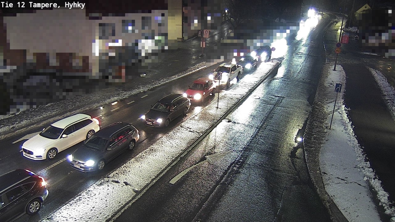 Weather Camera Image Väg 12 Tammerfors, Hyhky, Tampere, Pirkanmaa