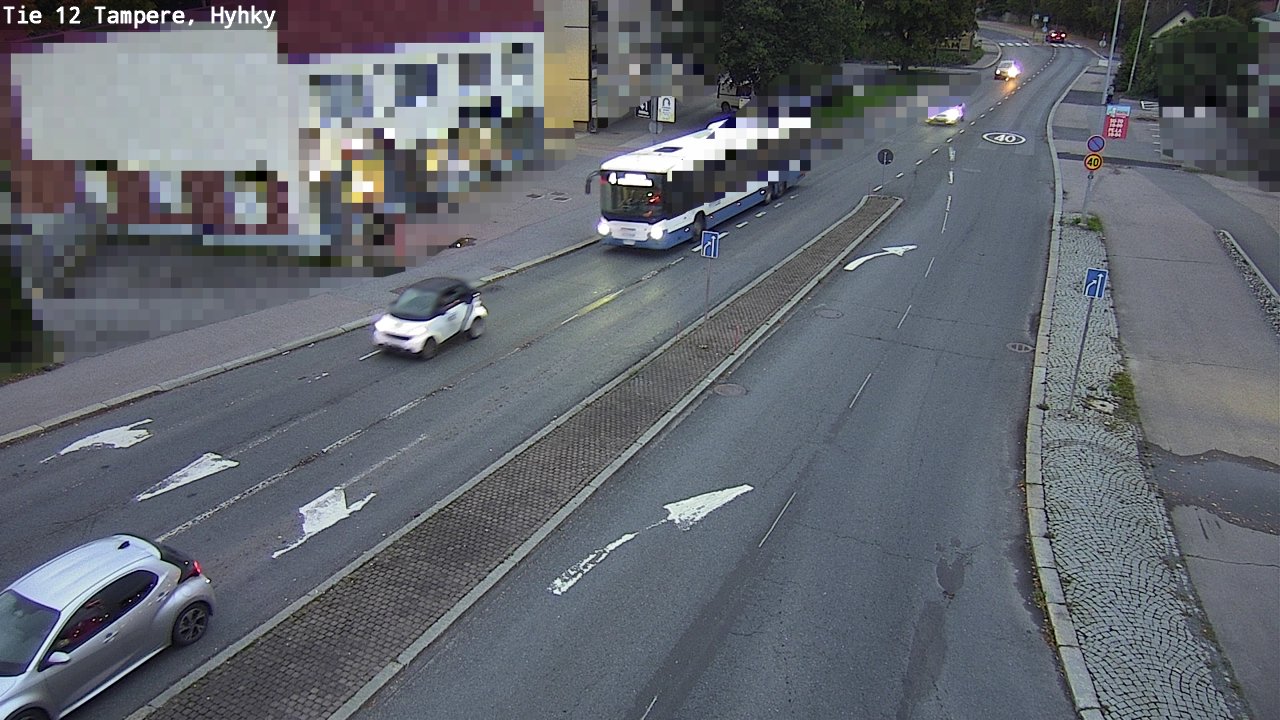 Kelikamerat Kuva Tie 12 Tampere, Hyhky, Tampere, Pirkanmaa