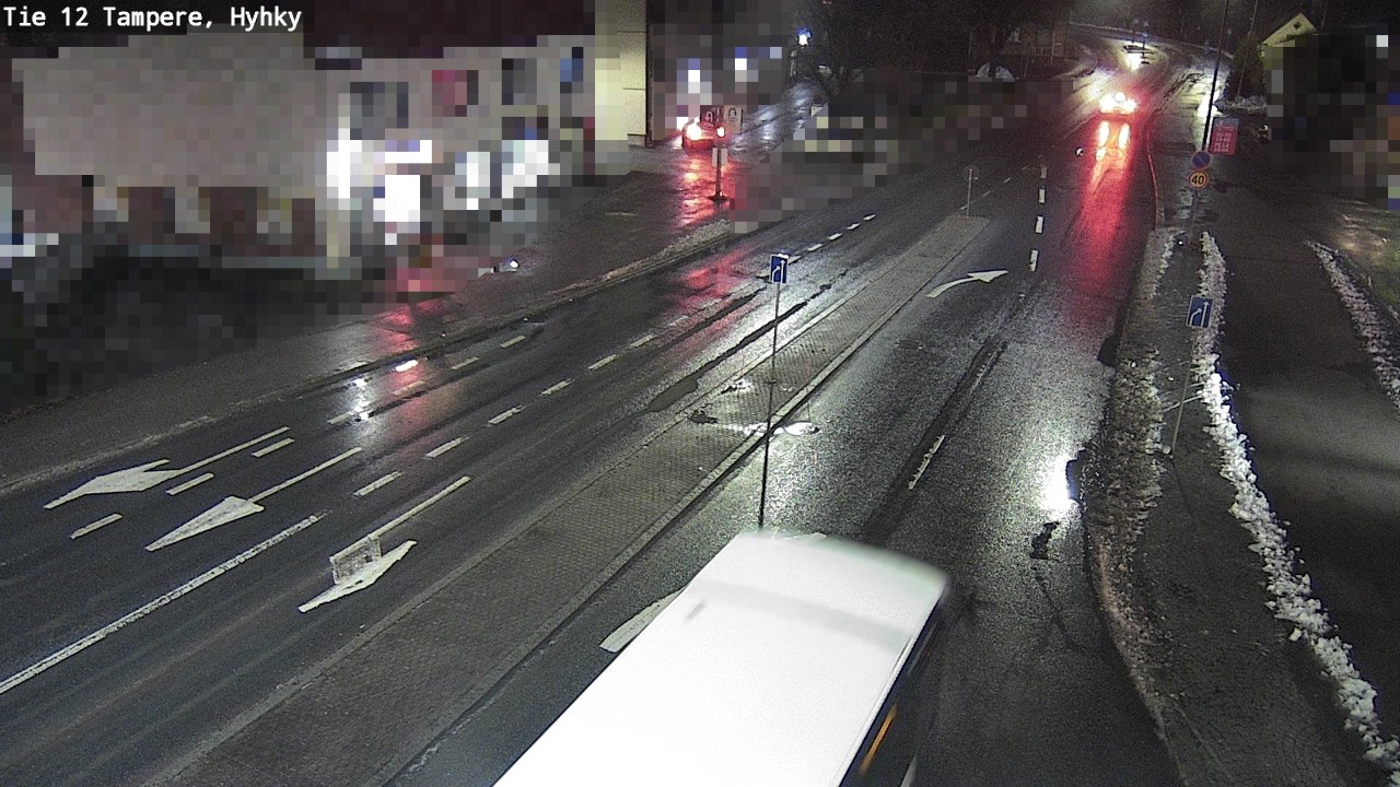 Weather Camera Image Väg 12 Tammerfors, Hyhky, Tampere, Pirkanmaa