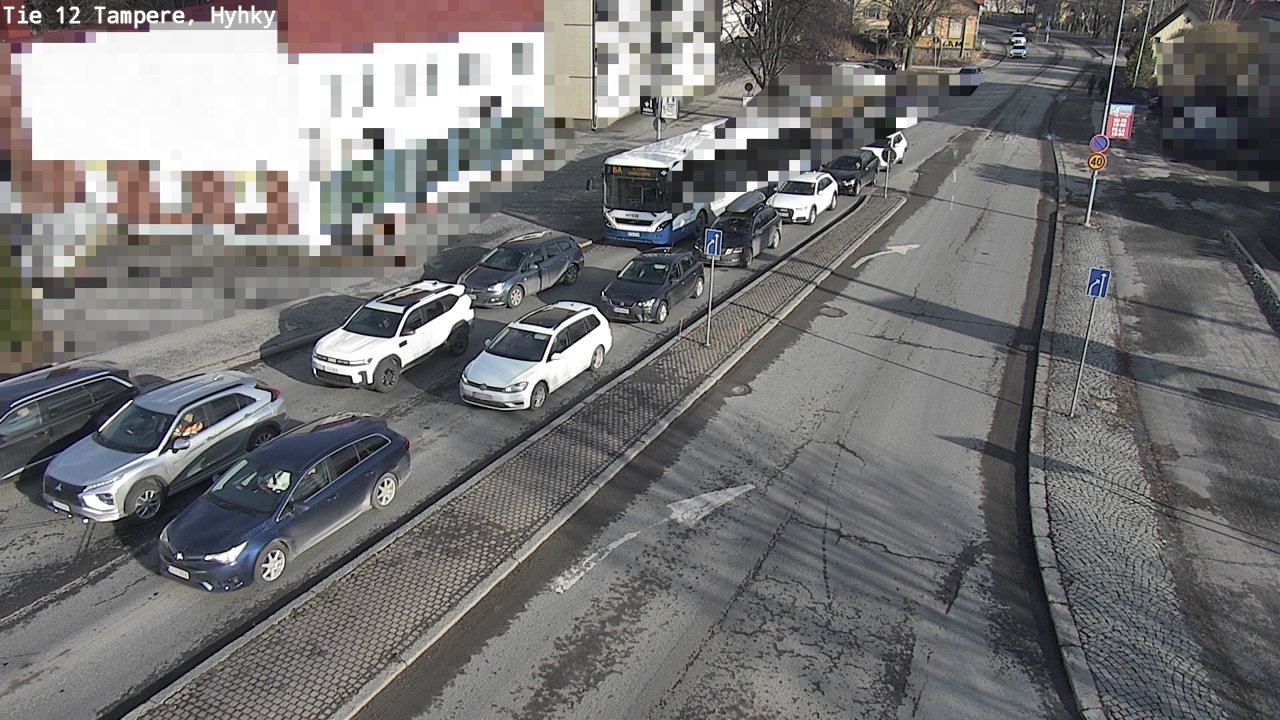 Weather Camera Image Road 12 Tampere, Hyhky, Tampere, Pirkanmaa
