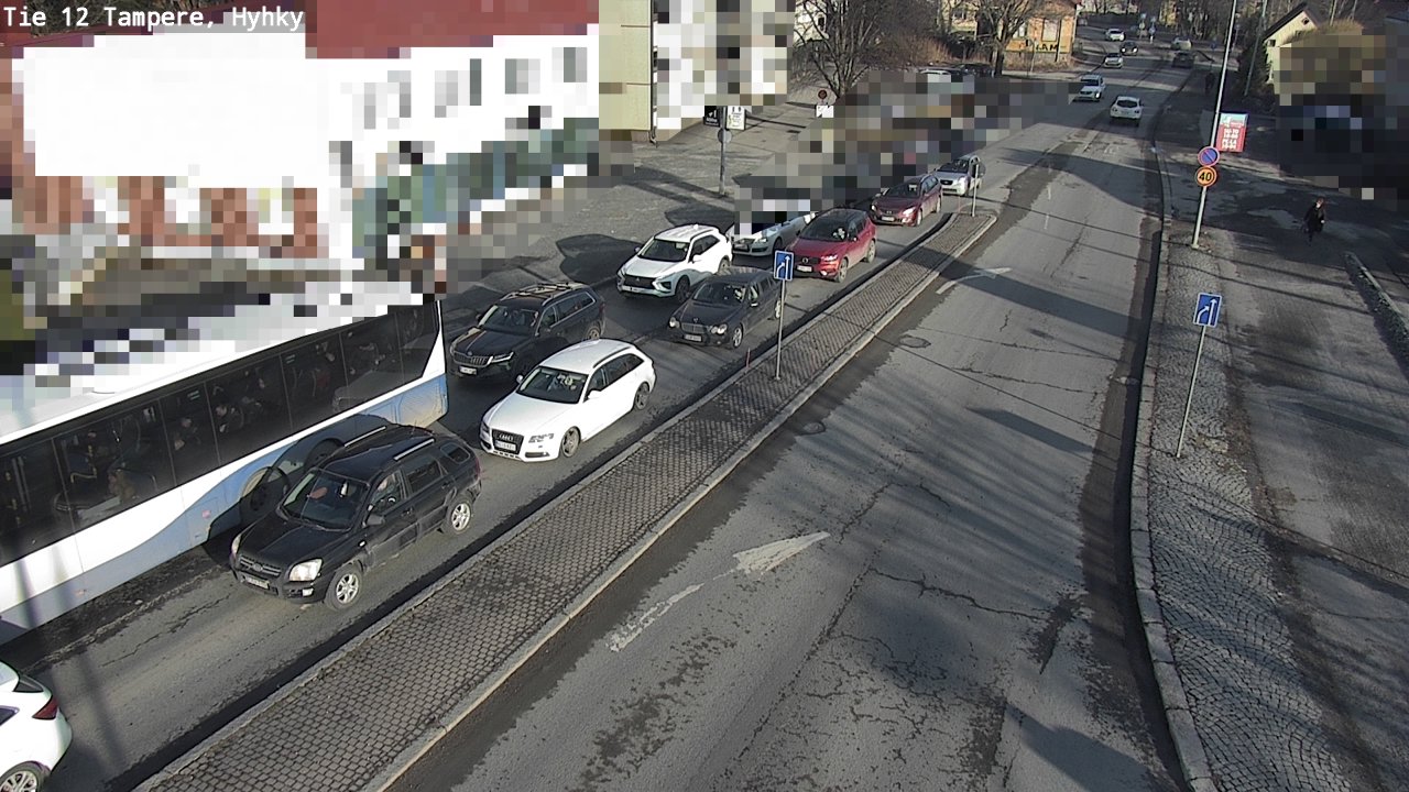 Weather Camera Image Road 12 Tampere, Hyhky, Tampere, Pirkanmaa
