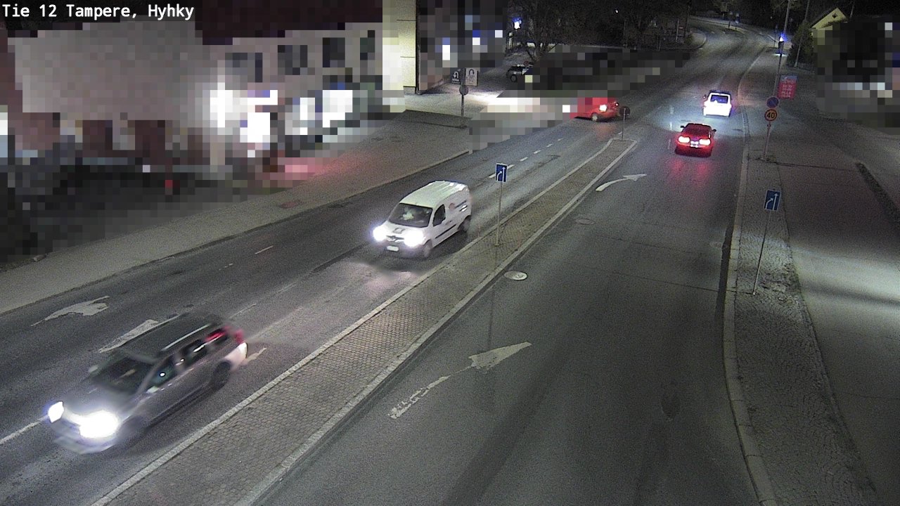 Weather Camera Image Road 12 Tampere, Hyhky, Tampere, Pirkanmaa