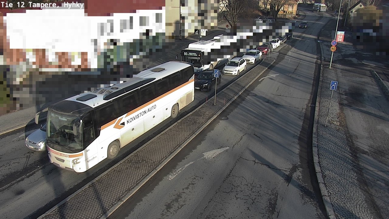 Weather Camera Image Road 12 Tampere, Hyhky, Tampere, Pirkanmaa