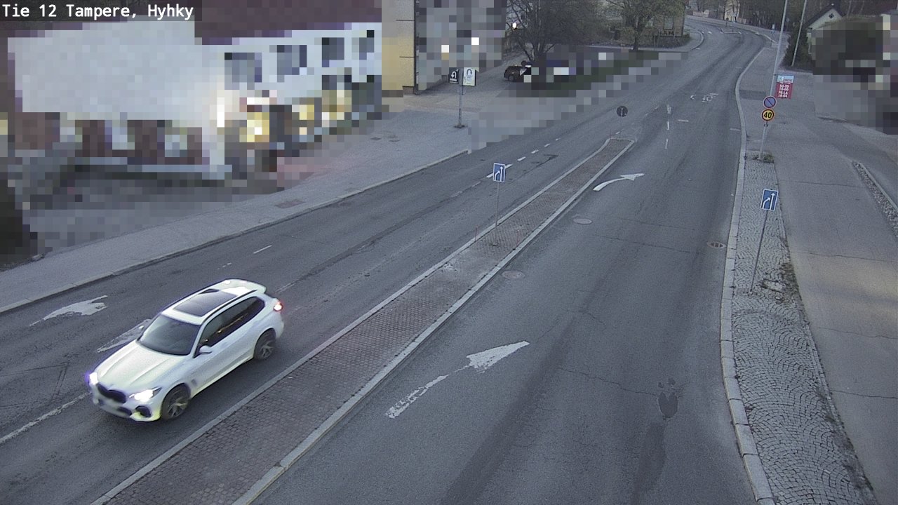 Weather Camera Image Väg 12 Tammerfors, Hyhky, Tampere, Pirkanmaa