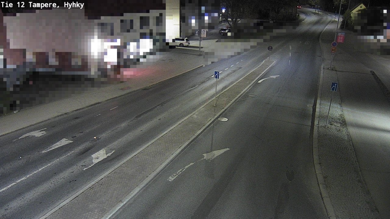 Weather Camera Image Road 12 Tampere, Hyhky, Tampere, Pirkanmaa