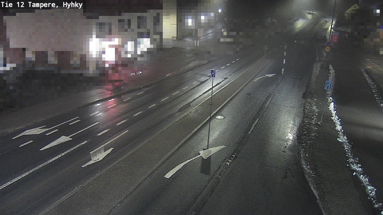 Weather Camera Image Road 12 Tampere, Hyhky, Tampere, Pirkanmaa