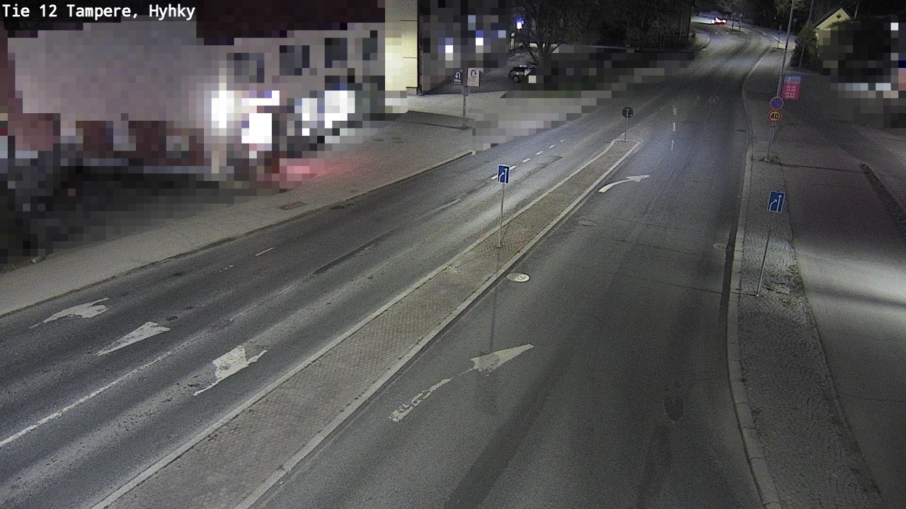 Weather Camera Image Road 12 Tampere, Hyhky, Tampere, Pirkanmaa