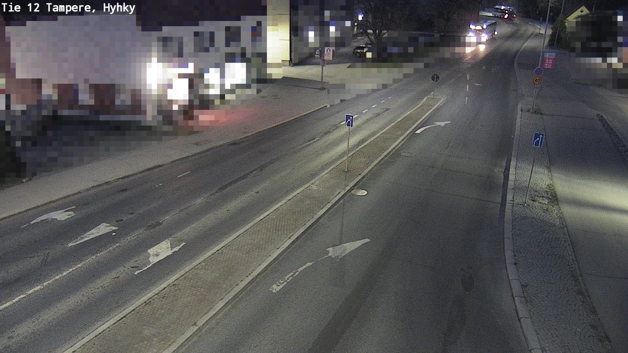 Weather Camera Image Väg 12 Tammerfors, Hyhky, Tampere, Pirkanmaa