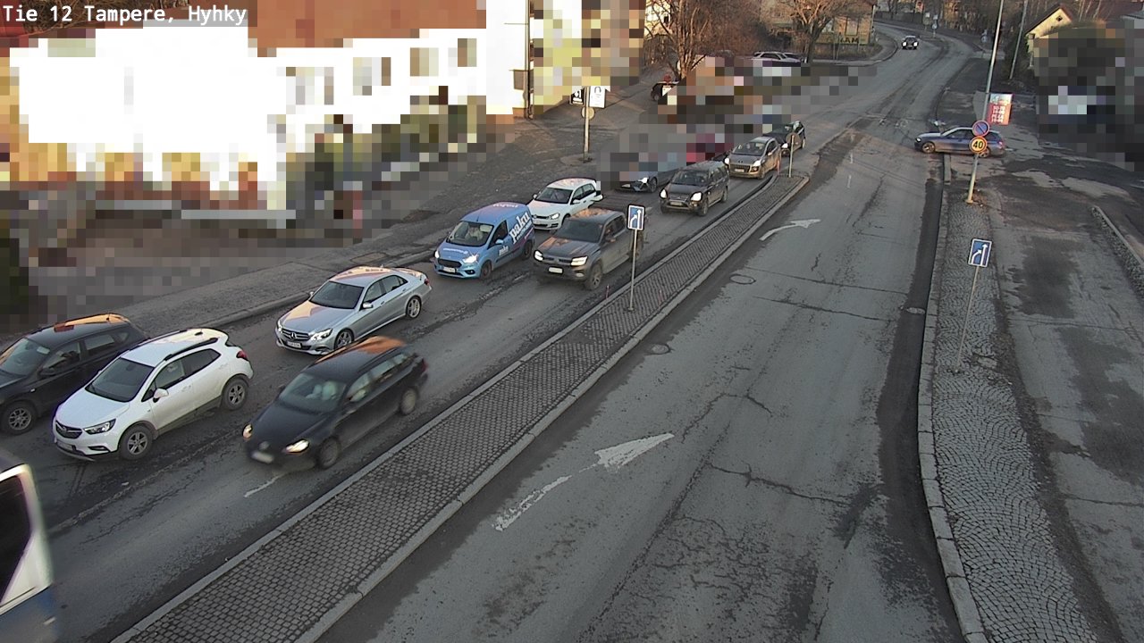 Weather Camera Image Road 12 Tampere, Hyhky, Tampere, Pirkanmaa