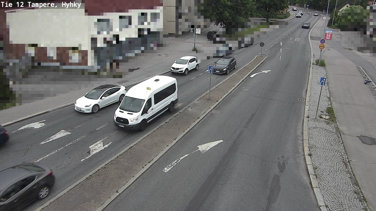 Weather Camera Image Road 12 Tampere, Hyhky, Tampere, Pirkanmaa
