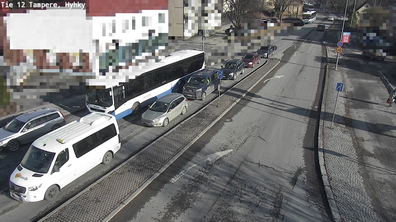 Weather Camera Image Road 12 Tampere, Hyhky, Tampere, Pirkanmaa