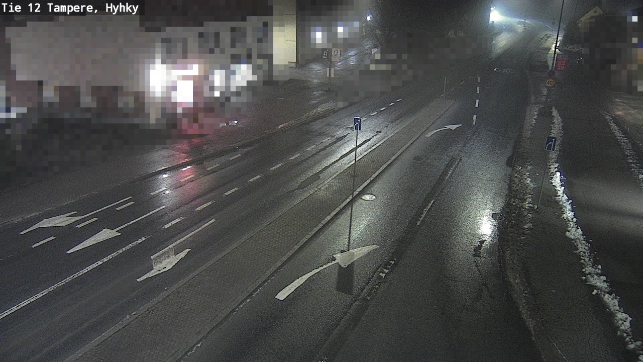 Weather Camera Image Road 12 Tampere, Hyhky, Tampere, Pirkanmaa
