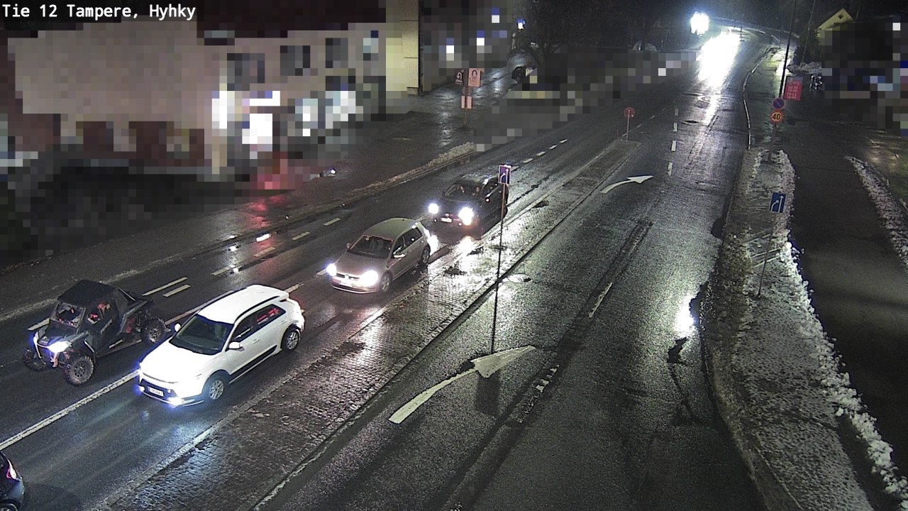 Weather Camera Image Väg 12 Tammerfors, Hyhky, Tampere, Pirkanmaa
