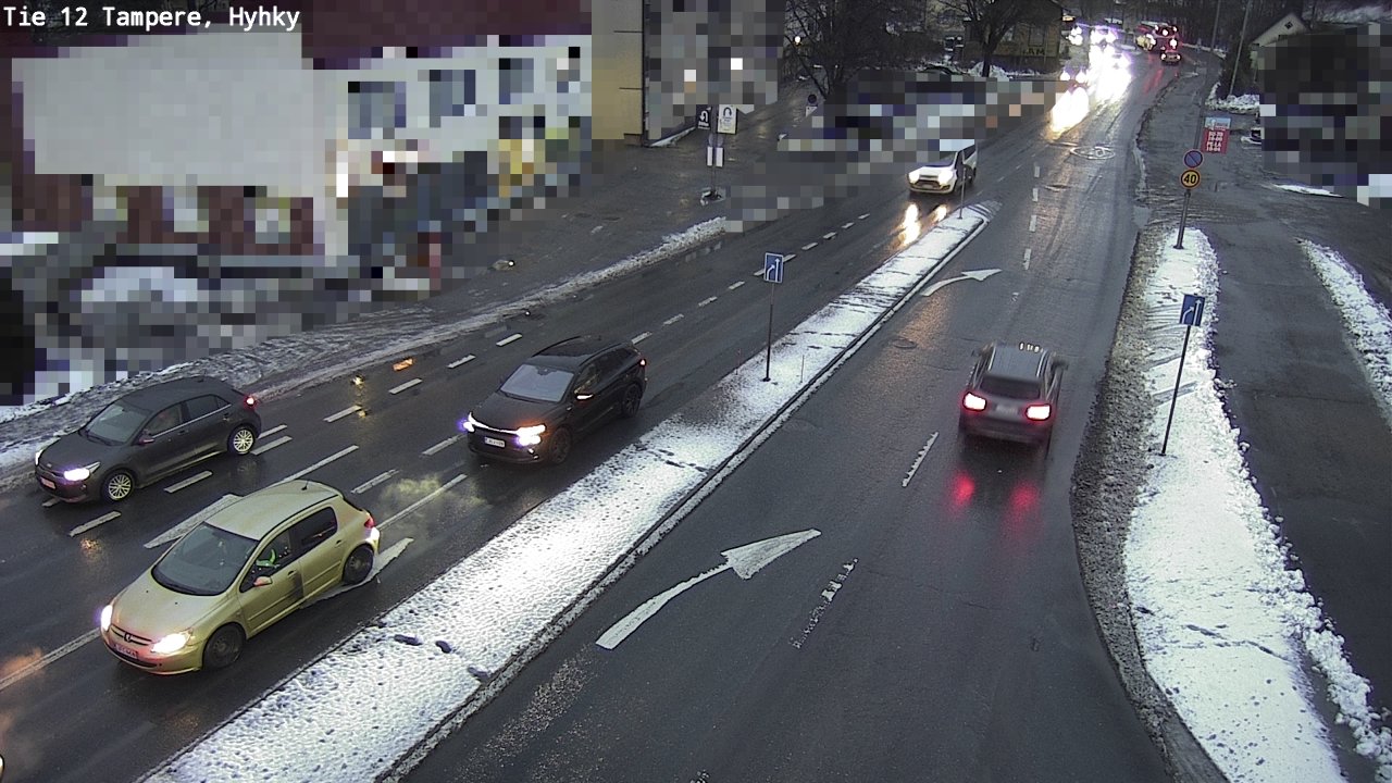 Weather Camera Image Väg 12 Tammerfors, Hyhky, Tampere, Pirkanmaa