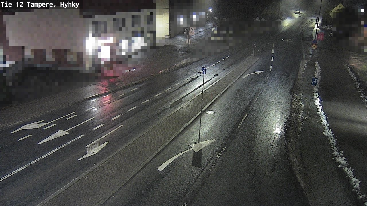 Weather Camera Image Road 12 Tampere, Hyhky, Tampere, Pirkanmaa