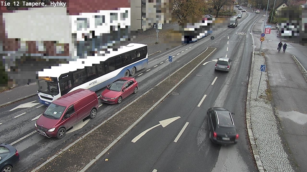 Kelikamerat Kuva Tie 12 Tampere, Hyhky, Tampere, Pirkanmaa