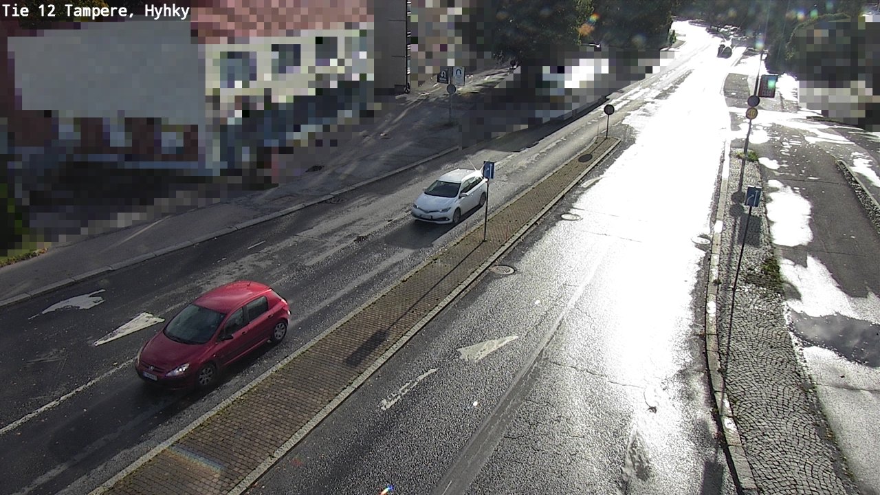 Weather Camera Image Road 12 Tampere, Hyhky, Tampere, Pirkanmaa
