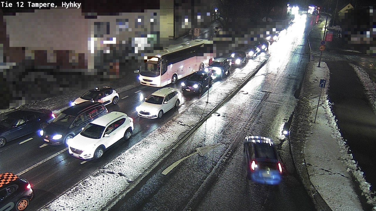 Weather Camera Image Väg 12 Tammerfors, Hyhky, Tampere, Pirkanmaa