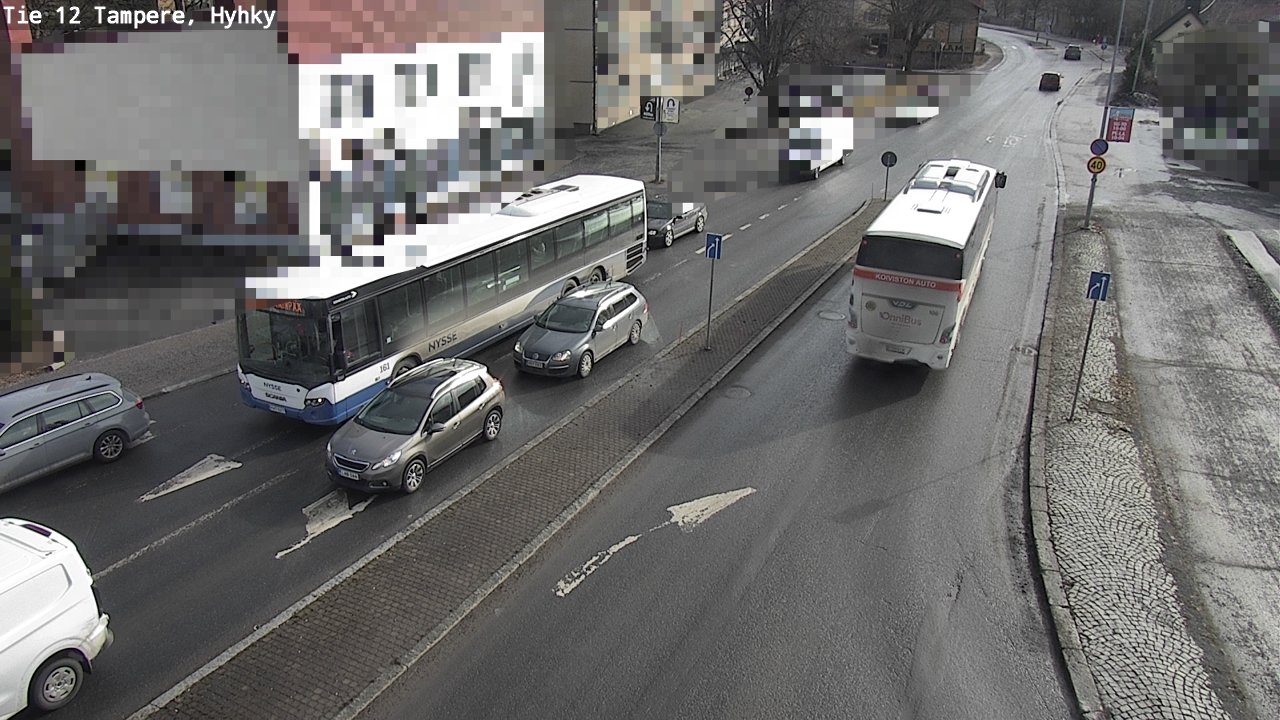 Weather Camera Image Väg 12 Tammerfors, Hyhky, Tampere, Pirkanmaa