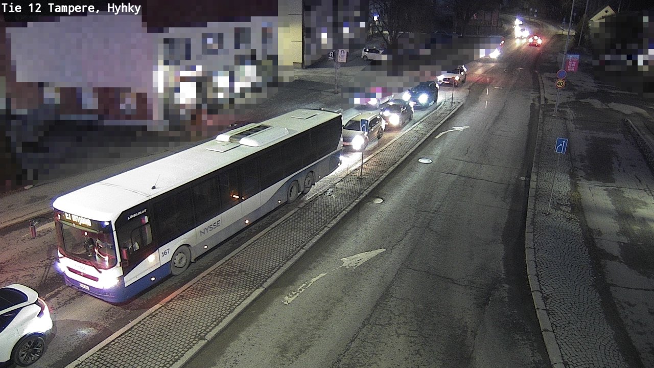 Weather Camera Image Road 12 Tampere, Hyhky, Tampere, Pirkanmaa