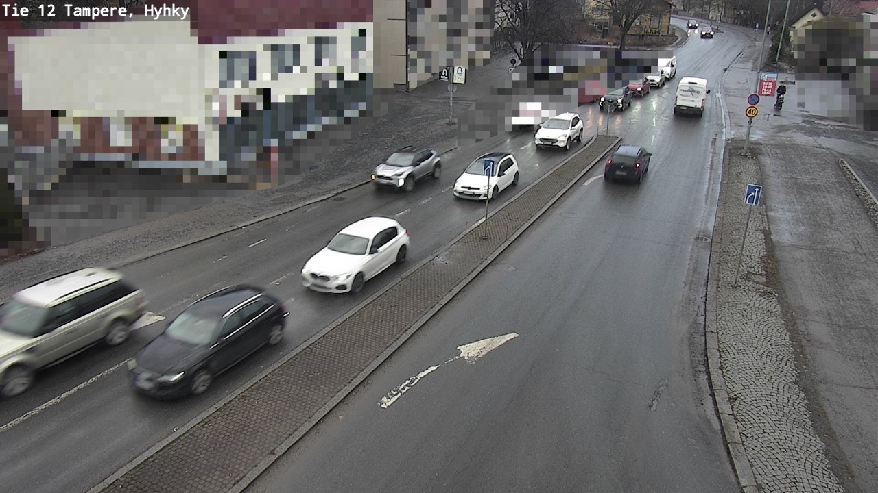 Kelikamerat Kuva Tie 12 Tampere, Hyhky, Tampere, Pirkanmaa