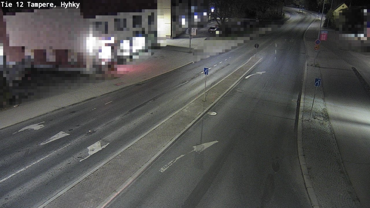 Weather Camera Image Road 12 Tampere, Hyhky, Tampere, Pirkanmaa