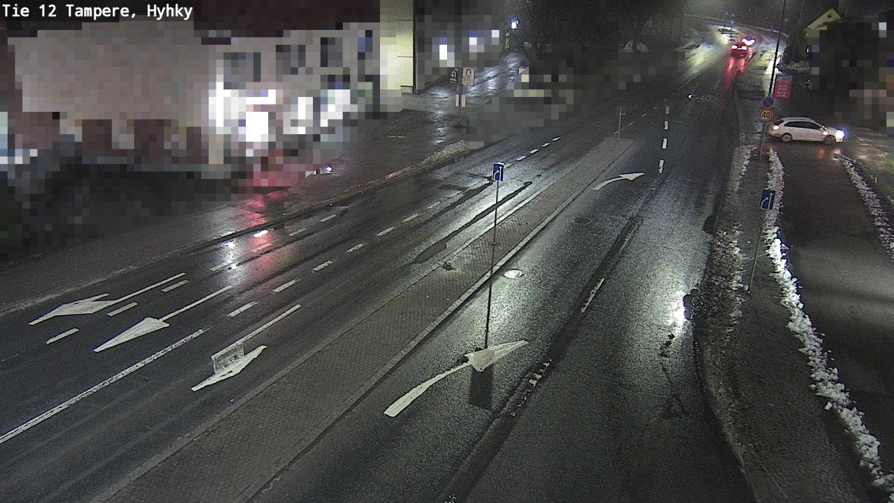 Weather Camera Image Väg 12 Tammerfors, Hyhky, Tampere, Pirkanmaa