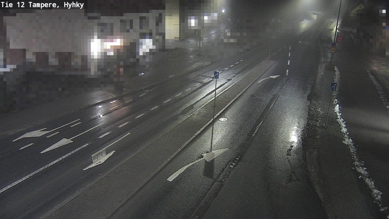 Weather Camera Image Road 12 Tampere, Hyhky, Tampere, Pirkanmaa