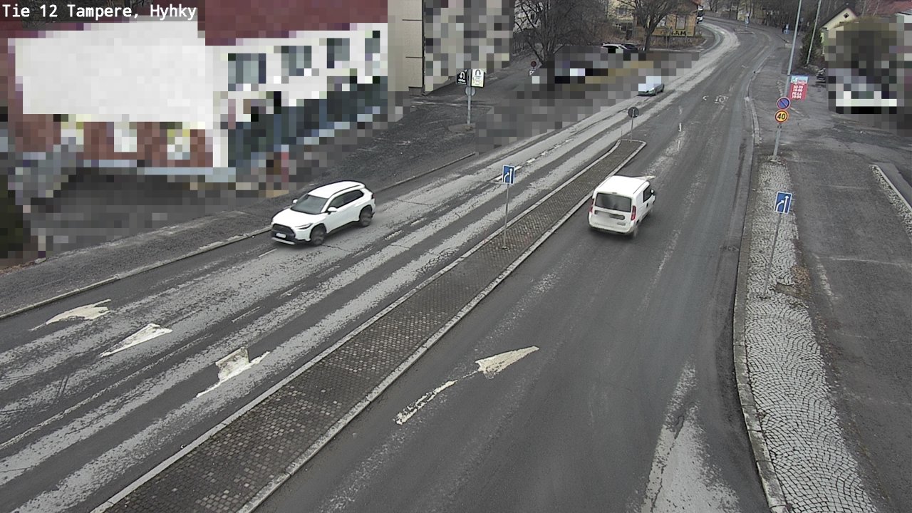 Weather Camera Image Väg 12 Tammerfors, Hyhky, Tampere, Pirkanmaa