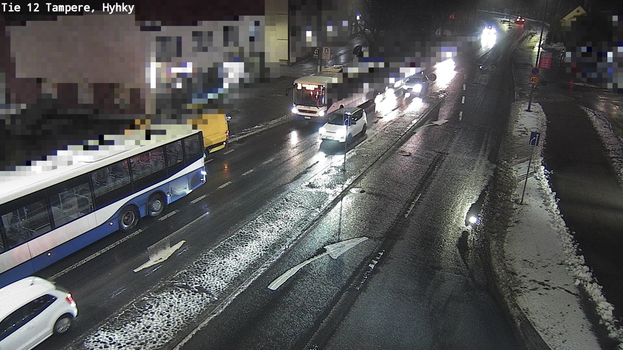Weather Camera Image Väg 12 Tammerfors, Hyhky, Tampere, Pirkanmaa