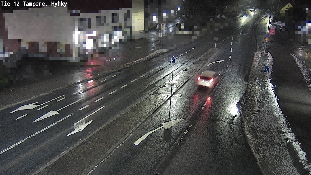 Weather Camera Image Väg 12 Tammerfors, Hyhky, Tampere, Pirkanmaa