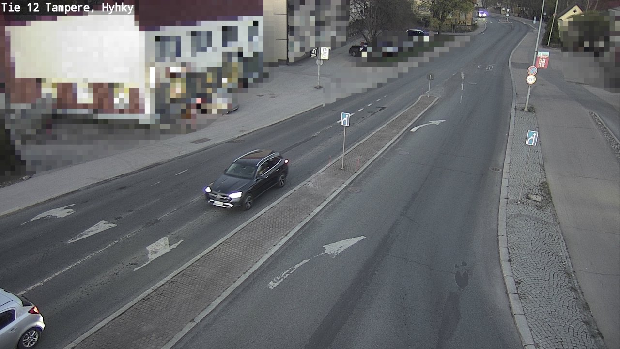 Weather Camera Image Road 12 Tampere, Hyhky, Tampere, Pirkanmaa